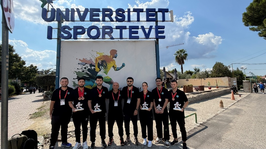 BUÜ sporcularından Avrupa’da 7 madalya